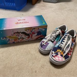 Sailor Moon Vans US 8.5 with original box